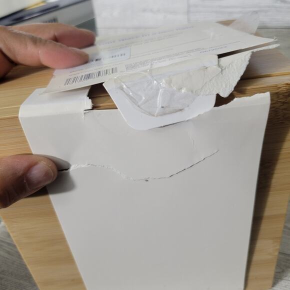 Brightroom Square Swivel Hinge Bamboo Countertop Organizer 6x6x4 - Picture 4 of 6